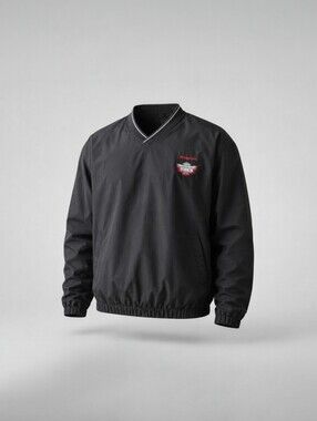 Snap-On Tools Vintage V-Neck Windbreaker Jacket XXL